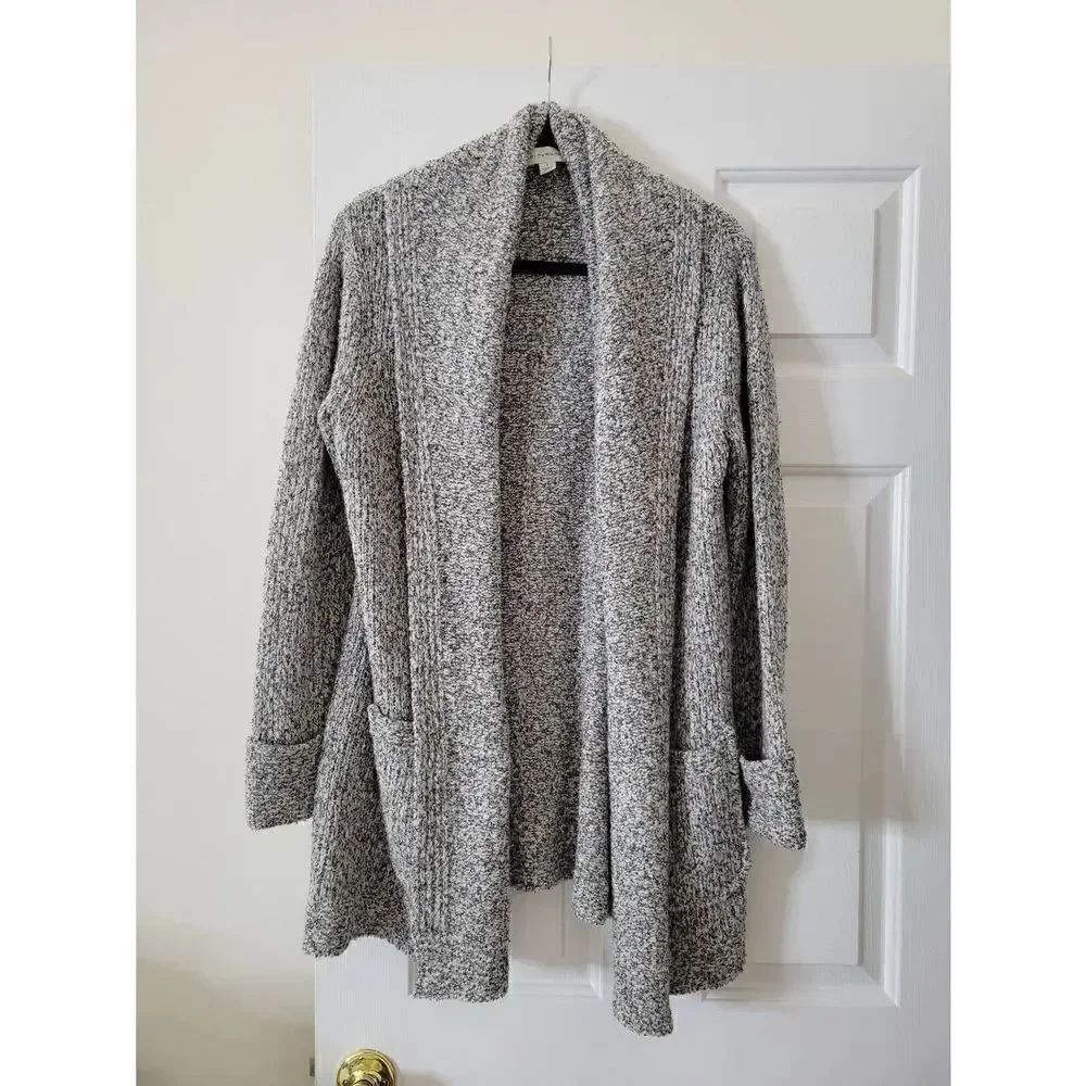 White + Warren open cardigan S